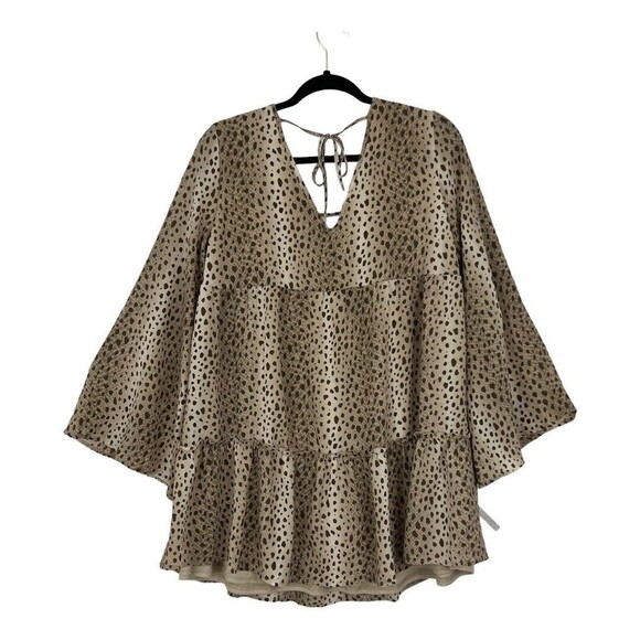 Altard State Womens Size Small Brown Tunic Dress New - Picture 3 of 4